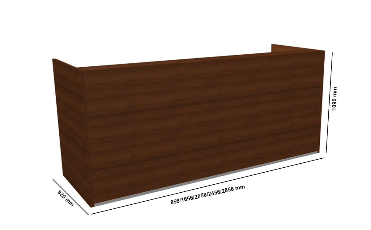 Andreas 1 – Straight Reception Desk Size Img