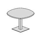 Rounded Corner Shape Table (2 and 4 Persons)