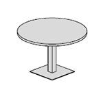 Round Shape Table (2 and 4 Persons)