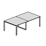 Avery – U Leg Meeting Table Large D1240