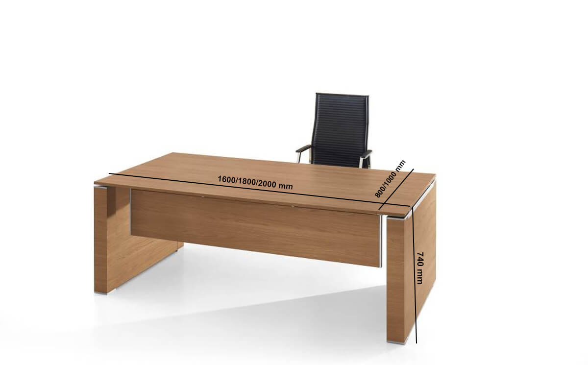 Kingsley – Panel End Executive Desk With Optional Return, Credenza Unit, Modesty Panel & Storage Unit