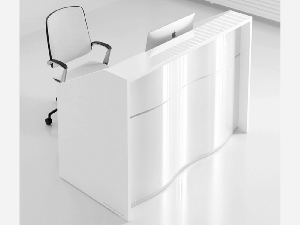 Leyla 1 – Compact Wave Reception Desk 01