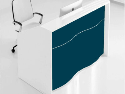 Leyla 1 – Compact Wave Reception Desk Main