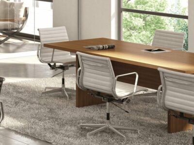 Piccadilly – Slab Leg Boardroom Table