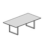 Medium Rectangular Shape Table (8 Persons)