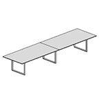 Large Rectangular Shape Table (14 Persons)