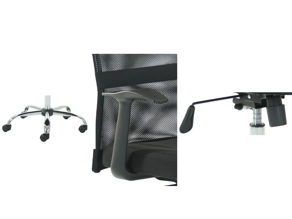 Auberry – Executive Mesh Chair With Arms 03 Img 1