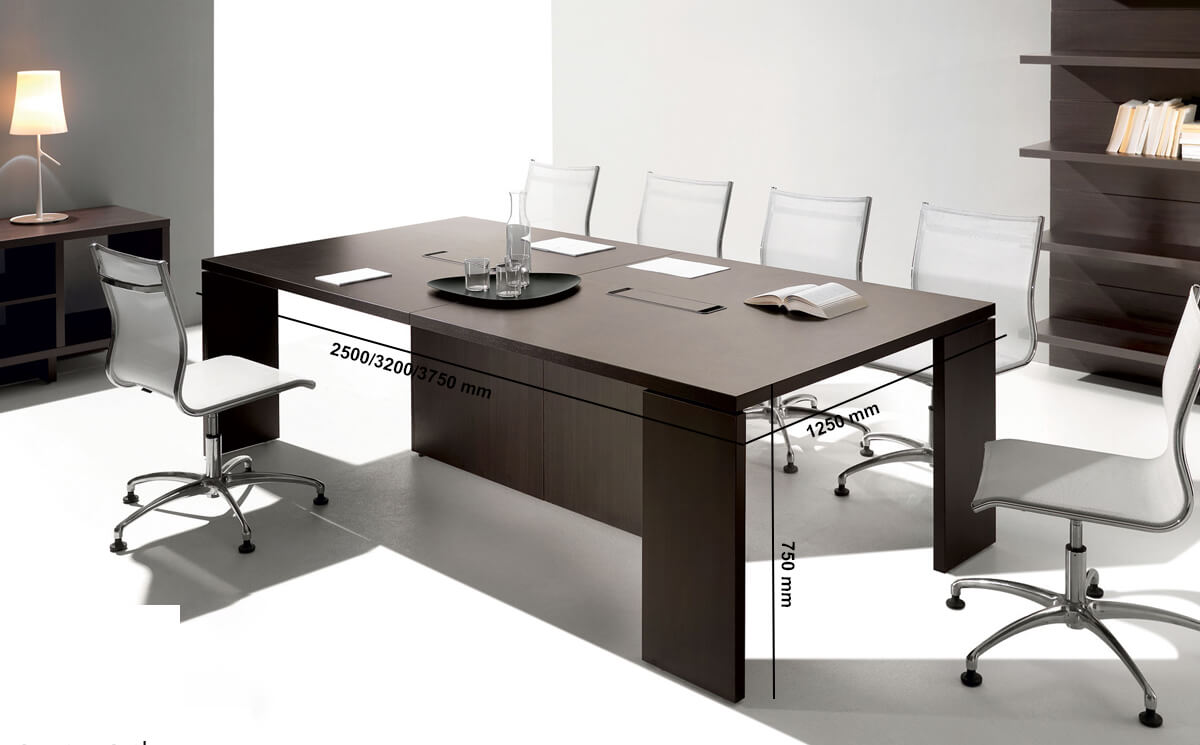 Bernard – Rectangular Boardroom Table Sizeimg