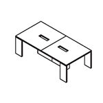 Small Rectangular Shape Table (8 Persons)