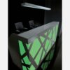 Renzo 2 – Reception Desk with Multi-Coloured Front Lights