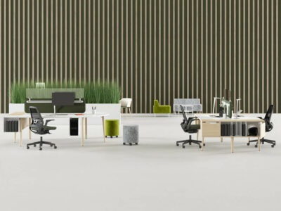 Cora – Wood Square Operational Office Desk Range Main Image