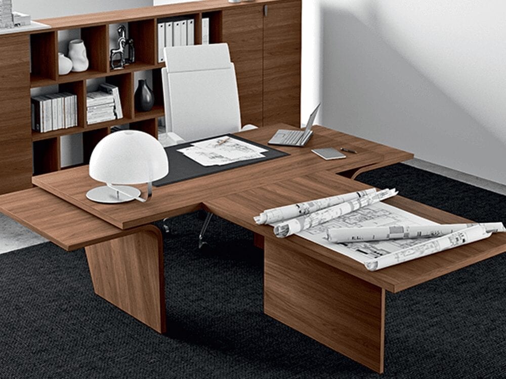 Oxford – Wooden Wing Executive Desk