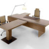 Darcey Prestigious Executive Desk With Wooden Top