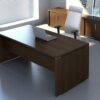 Pietro - Wood Finish Executive Desk with Optional Return & Credenza Unit