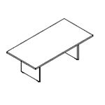 Small Rectangular Shape Table (6 Persons)