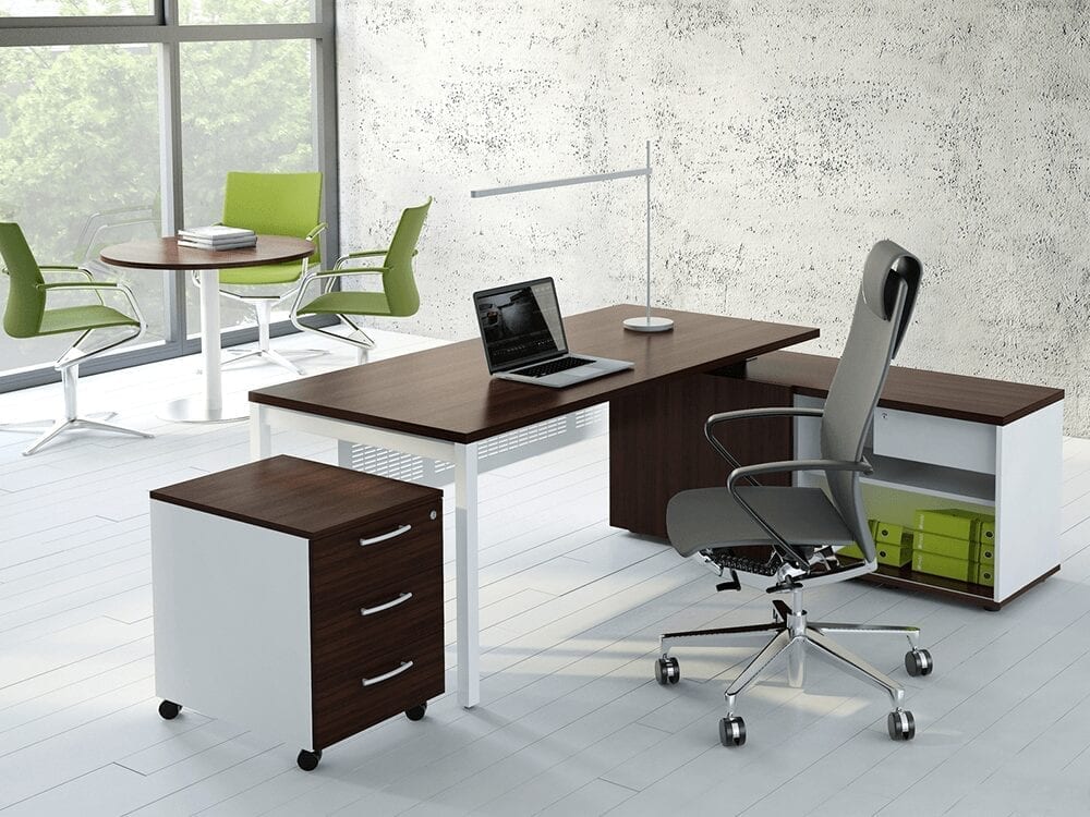 Bloom – Operational Office Desk with Cable Tidy