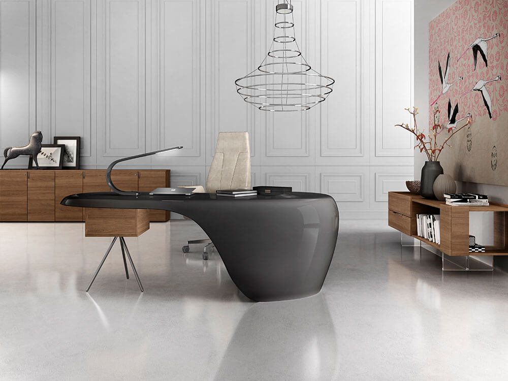 Moda 1 – Curved Gloss Reception Desk 01 Img