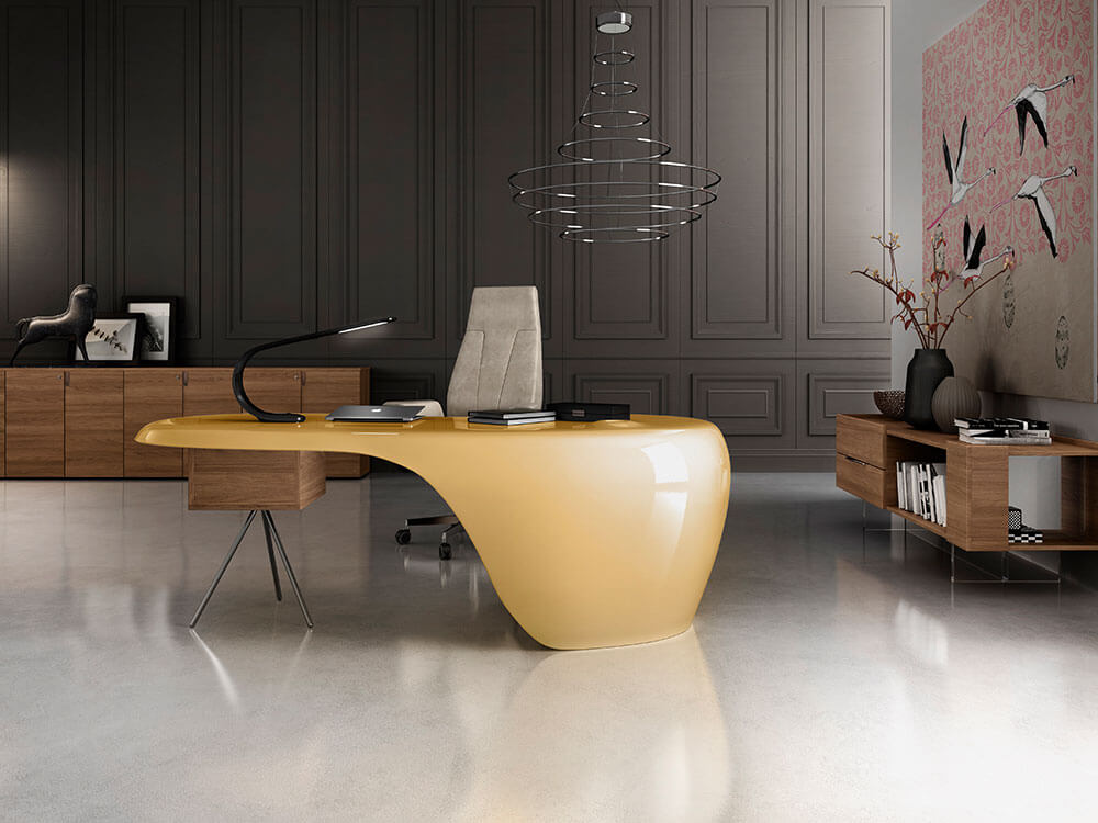 Moda 1 – Curved Gloss Reception Desk 09 Img