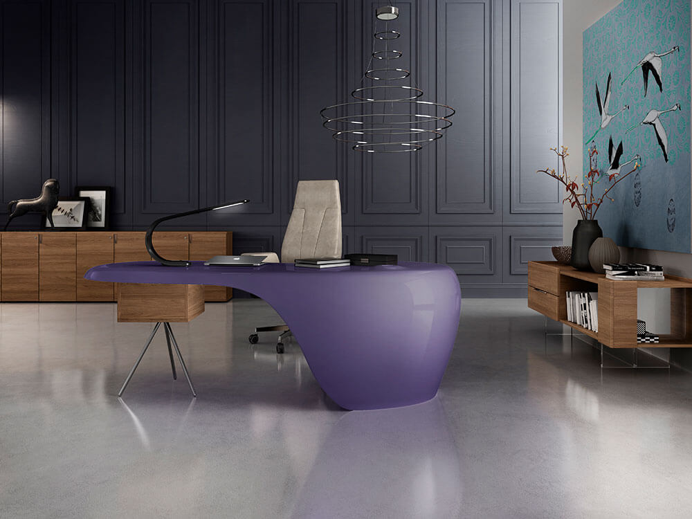 Moda 1 – Curved Gloss Reception Desk 10 Img