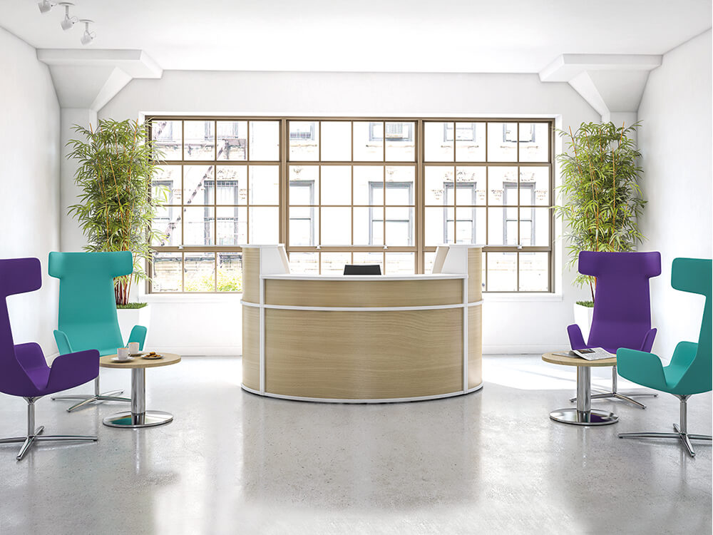 Mode – Circular Reception Desk..