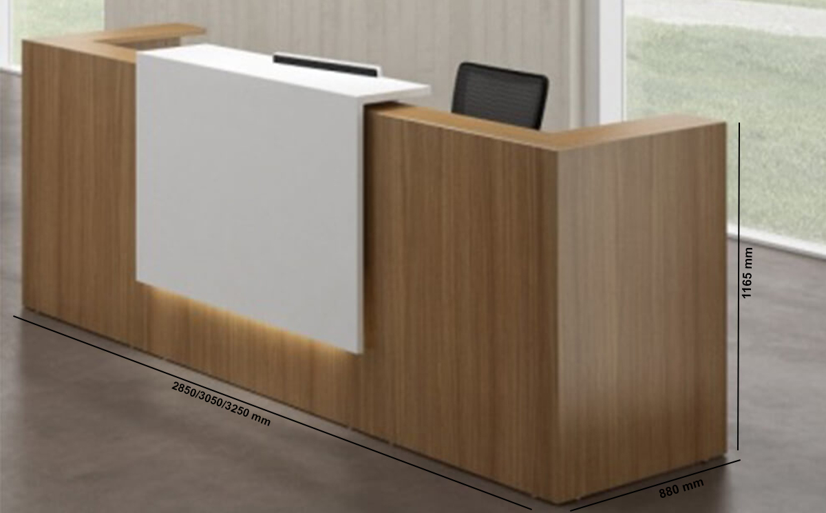 Mona 1 – Reception Desk Size Img