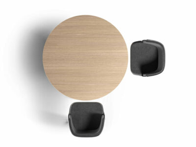 Nora – Round Shape K Leg Meeting Table