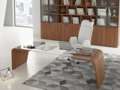 Oxford 2 – Curved Leg Glass Executive Desk 03 Img