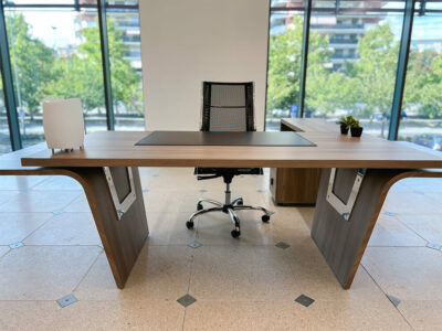 Oxford 4 – Wood Finish L Shaped Executive Desk With Optional Return 05