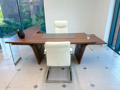 Oxford 4 – Wood Finish L Shaped Executive Desk With Optional Return 06