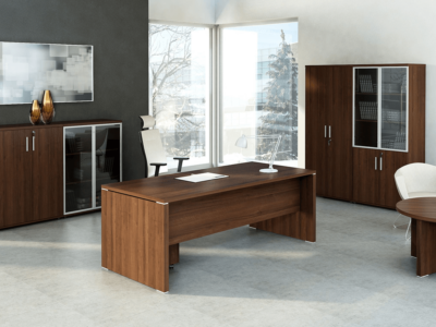 Pietro – Wood Finish Executive Desk 5