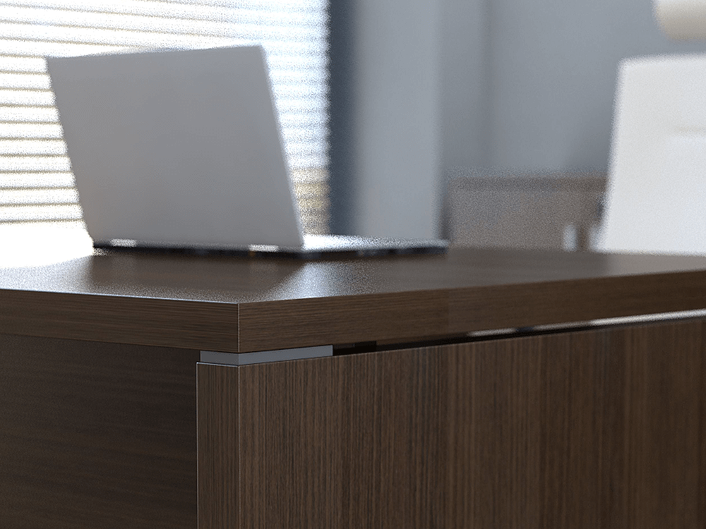 Pietro – Wood Finish Executive Desk 8