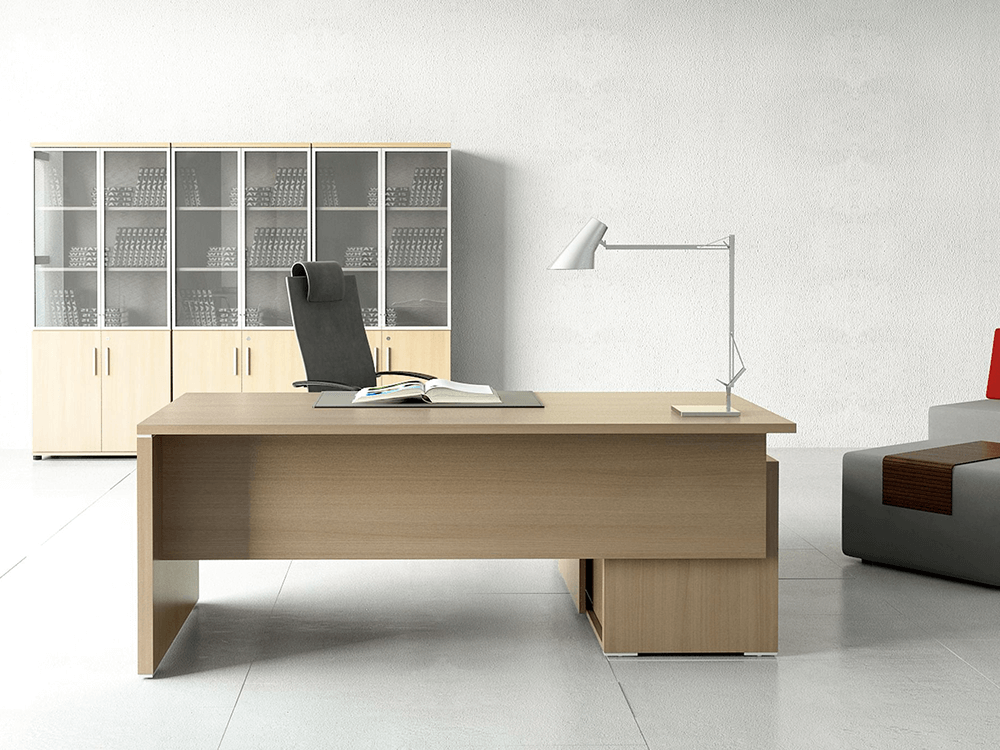 Pietro – Wood Finish Executive Desk 9