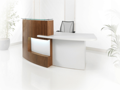 Reception Desk In Brown Orleans Oak–alec 2 9