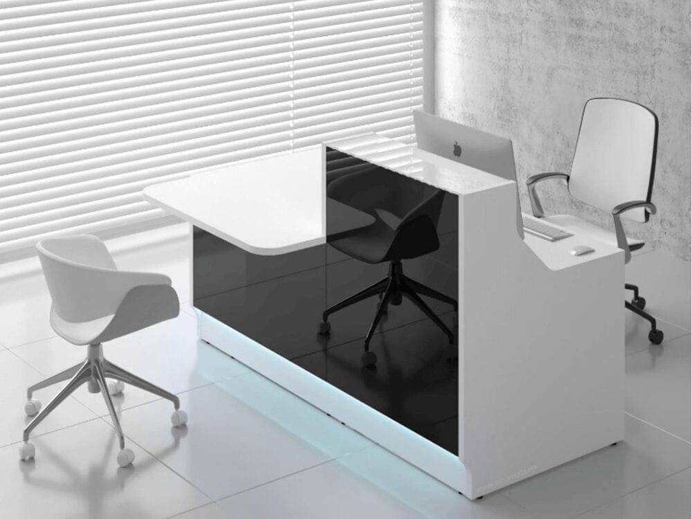 Finley – Reception Desk with DDA Approved Wheelchair Access Counter