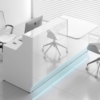Reception Desk With Dda Counter–adonis Ad 33 34 Lin 34l White