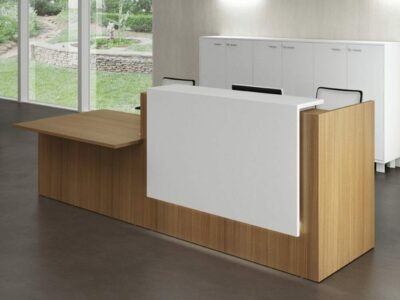 Nero 2 - Reception Desk with Right-Hand DDA Approved Wheelchair Access