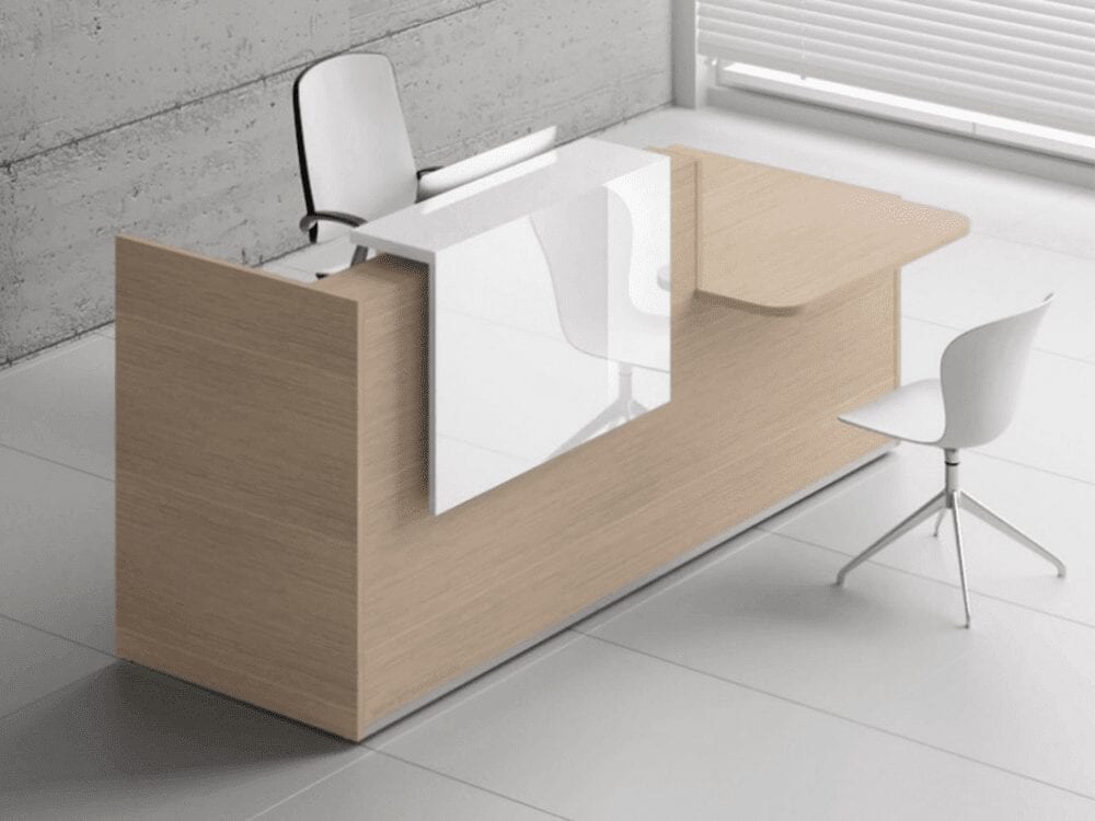 Andreas 4 – Reception Desk with DDA approved Wheelchair Access