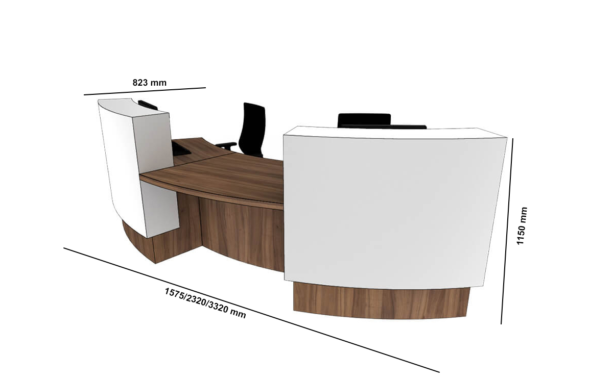 Reem – Reception Desk Size Img
