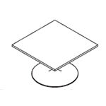 Square Shape Table (8 Persons)