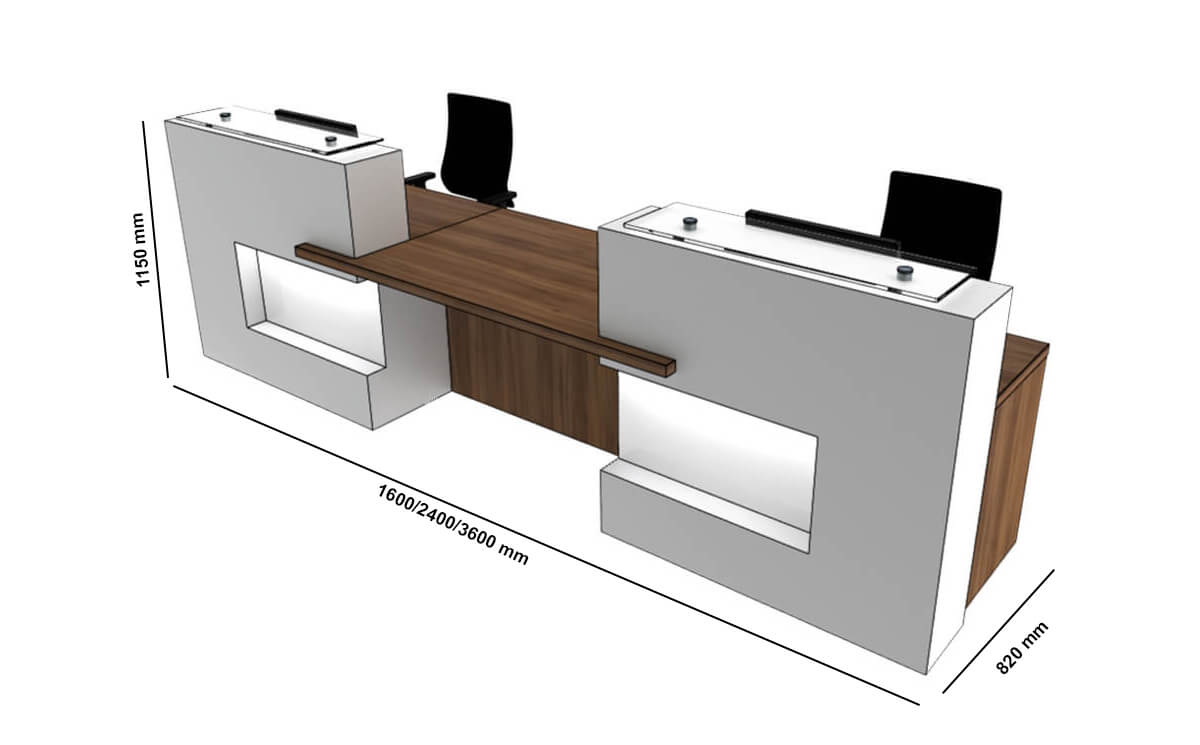 Safa 1 – Modern Reception Desk Size Img