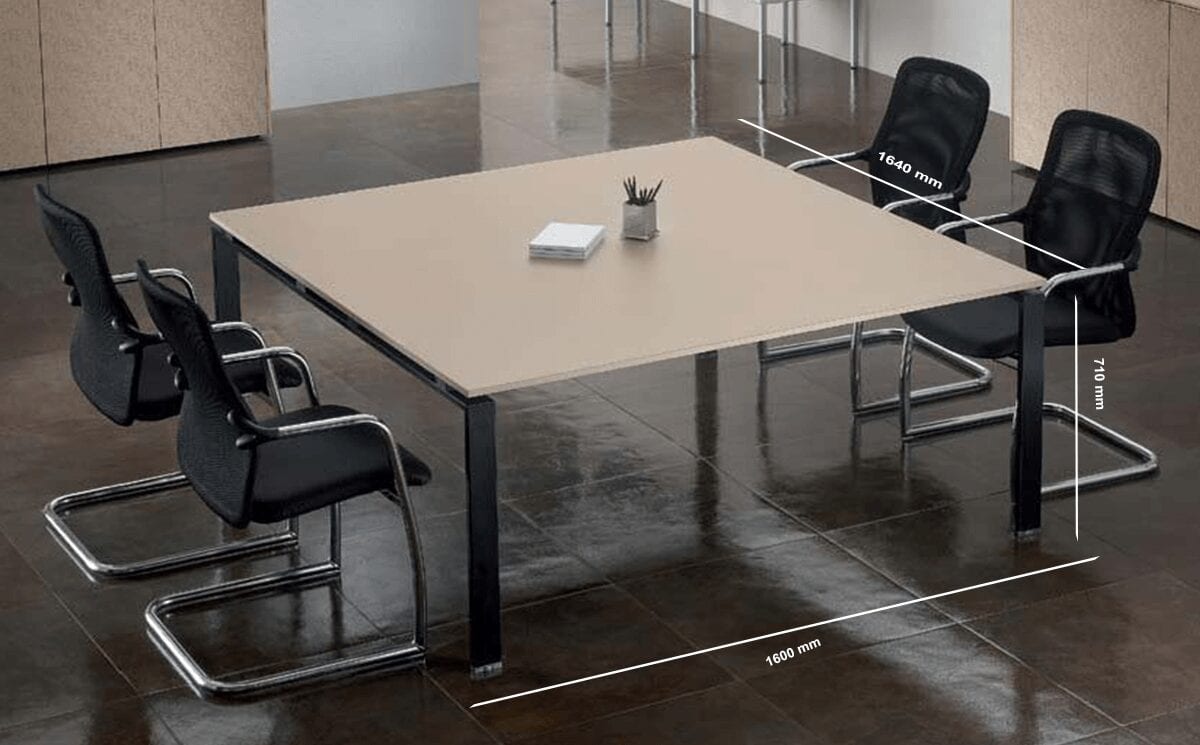 Luke – Meeting Table in Cappuccino Luke – Meeting Table in Cappuccino
