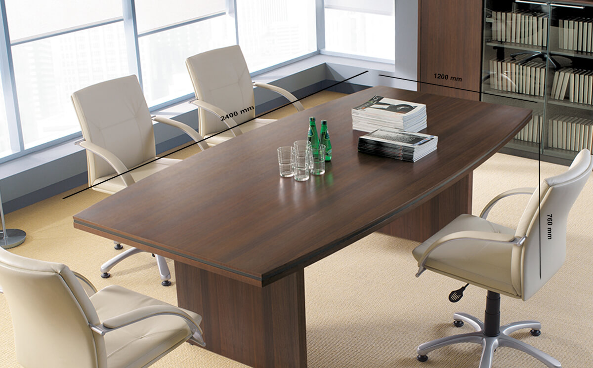 Size Chalk – Barrel Shaped Boardroom Table Size Chalk – Barrel Shaped Boardroom Table