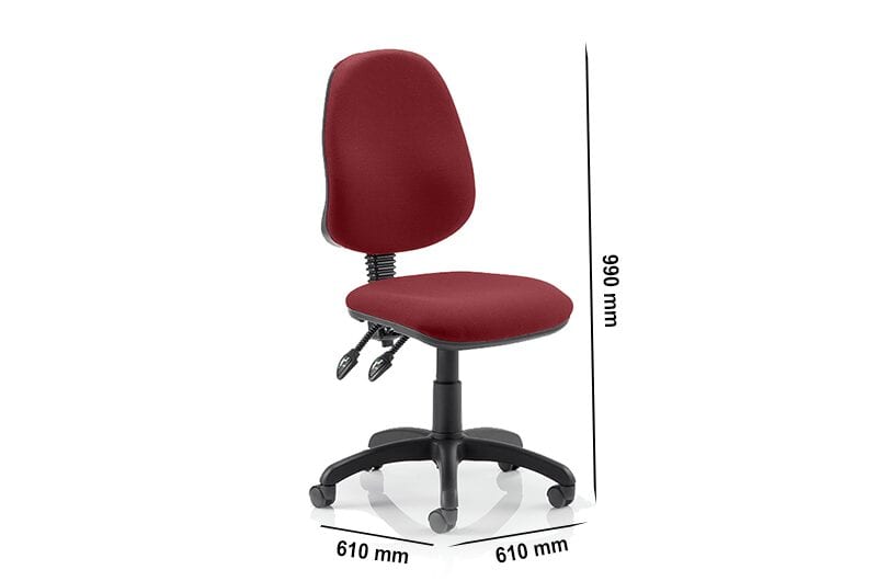 Esme 2 – Multicolour Operator Task Chair without Arms Esme 2 – Multicolour Operator Task Chair without Arms