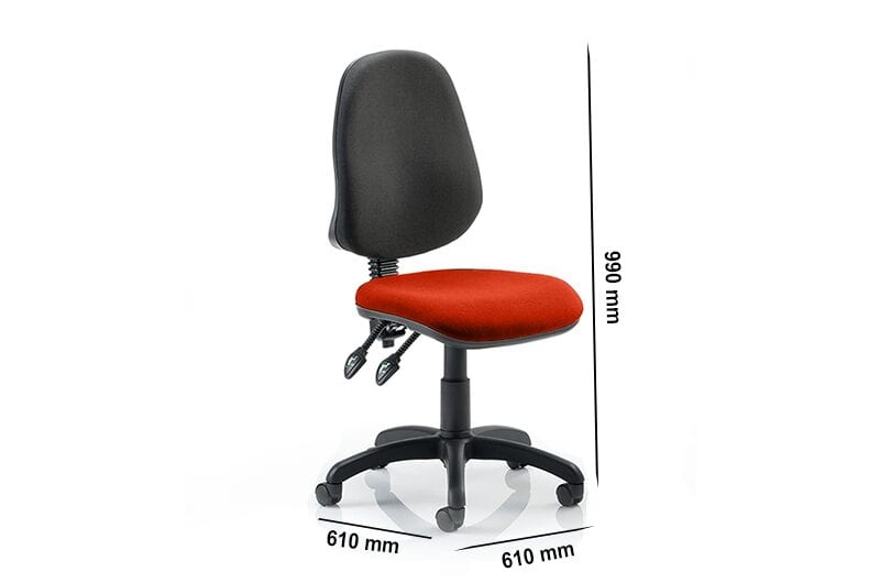 Esme 2 - Operator Task Chair without Arms in Multicolour Esme 2 - Operator Task Chair without Arms in Multicolour