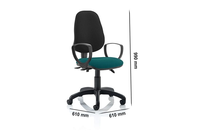 Esme 3 - High Operator Task Chair without Arms in Multicolour