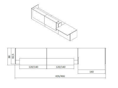 Nero 1 - Reception Desk with DDA Approved Wheelchair Access