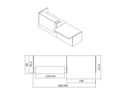 Nero 1 - Reception Desk with DDA Approved Wheelchair Access