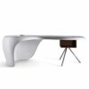 Moda 1 – Curved Gloss Reception desk