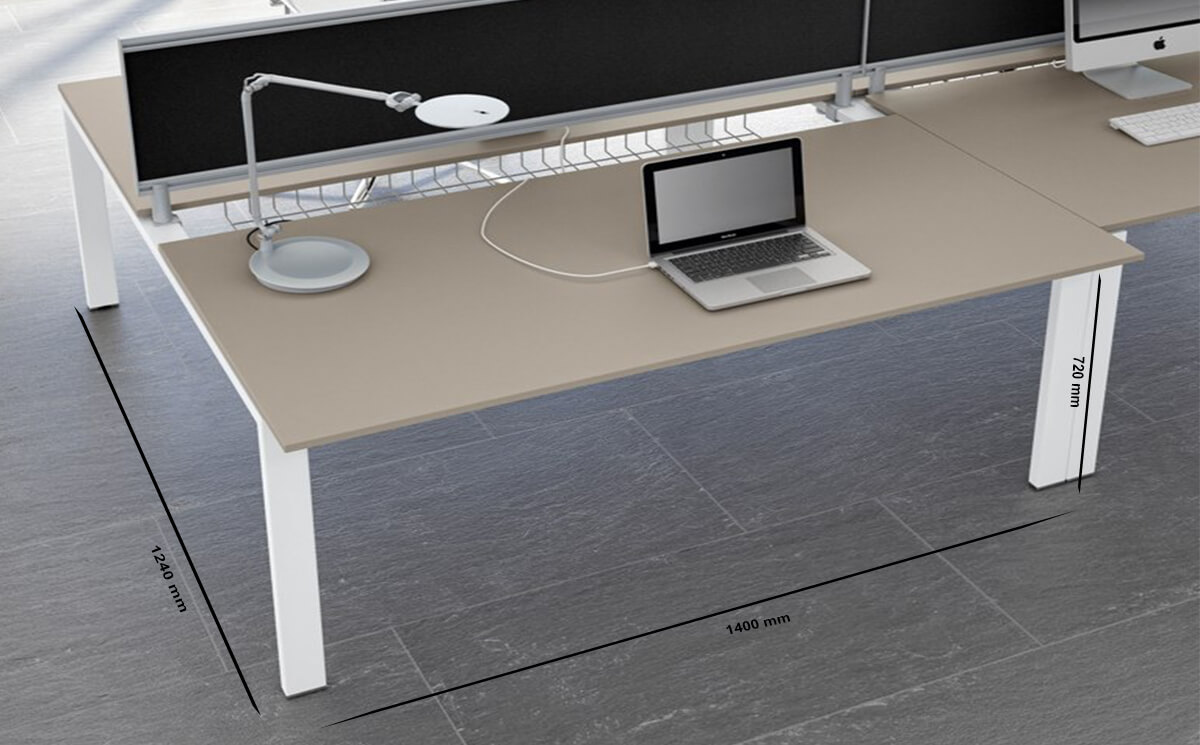 Size Riley – Double Operational Office Des