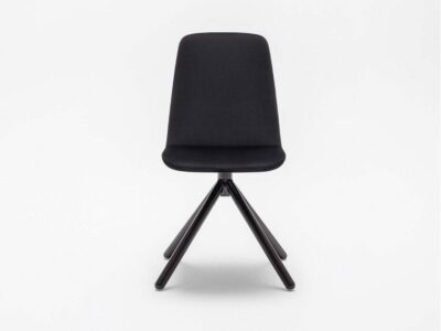 Ren – Modern Chair with Wood Finish Legs